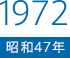 1972（昭和47）年