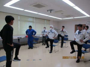 健康宅配便の様子